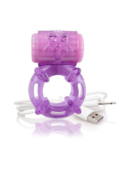 Charged Bigo Rechargeable Waterproof Vibrating Cock Ring