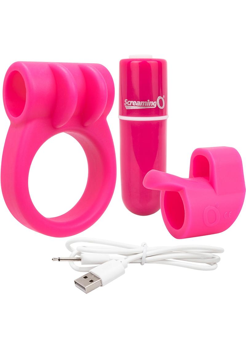 Charged Combo USB Rechargeable Silicone Kit 