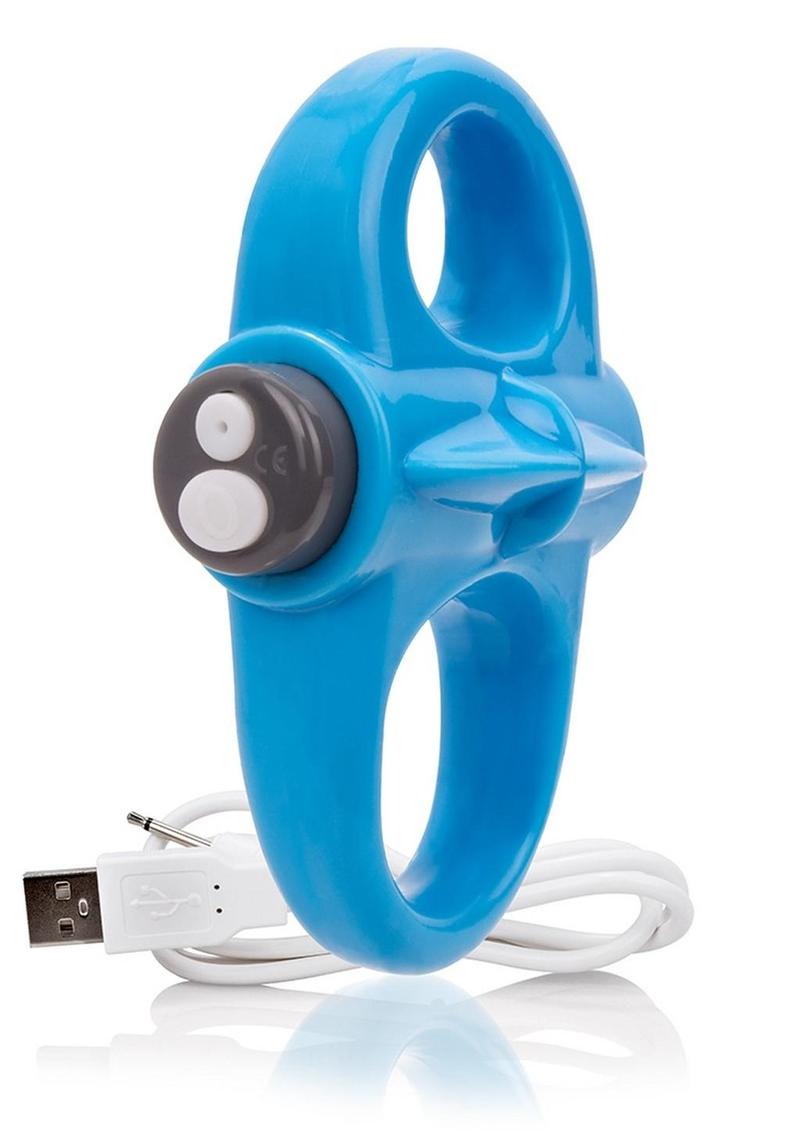 Charged Yoga Rechargeable Silicone Waterproof Cock Ring