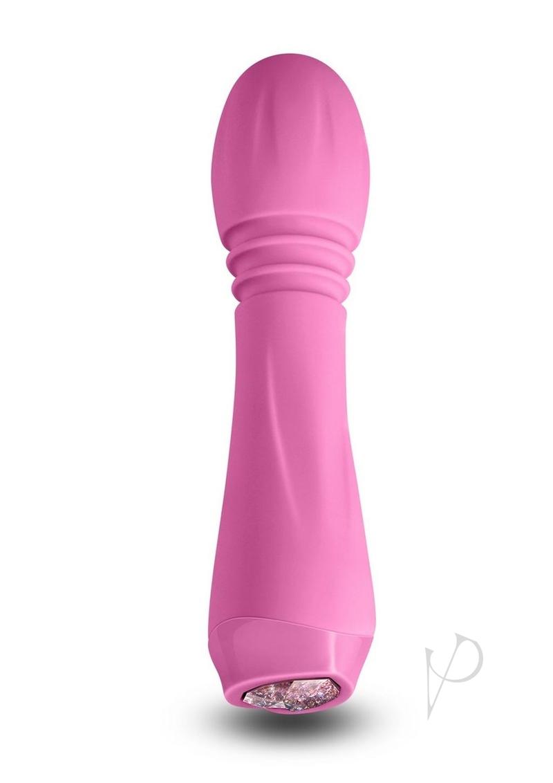 Charms Flora Rechargeable Silicone Mini Vibrator - Pink