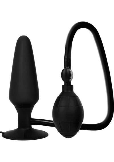 Colt Silicone XXL Pumper Plug Butt Plug - Black