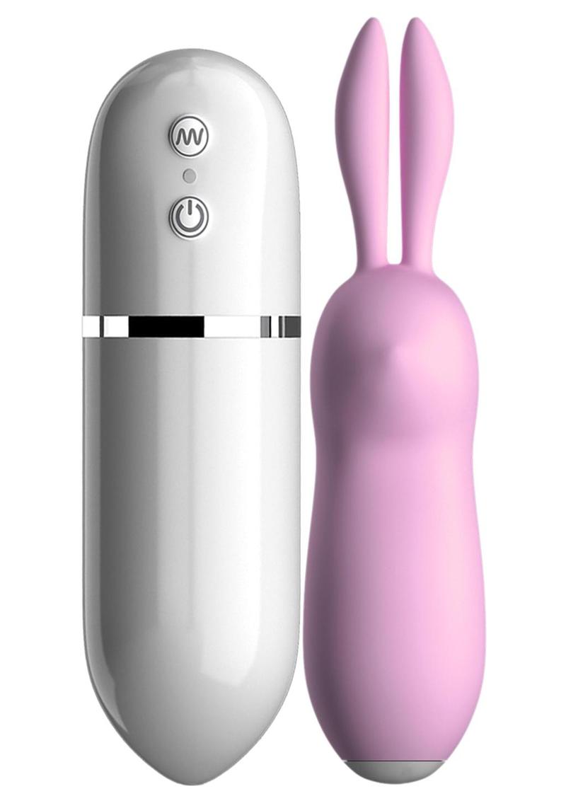 Crush Precious Wired Remote Control Silicone Rabbit Bullet Waterproof