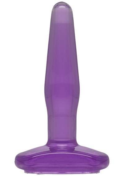 Crystal Jellies - Small Butt Plug - Purple - Small