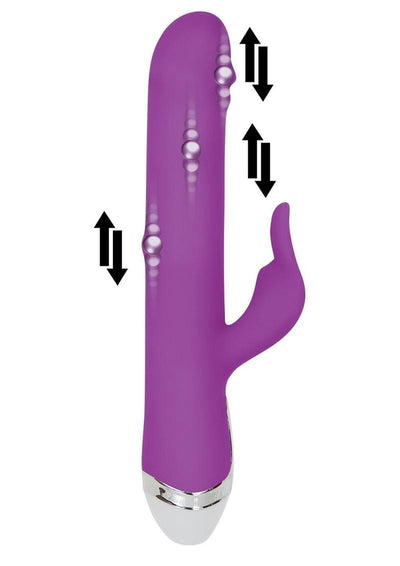 Dancing Pearl Rabbit Rechargeable Silicone Rabbit Vibrator