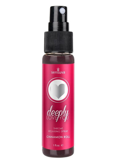 Deeply Love You Throat Relaxing Spray Cinnamon Roll 1oz Spray