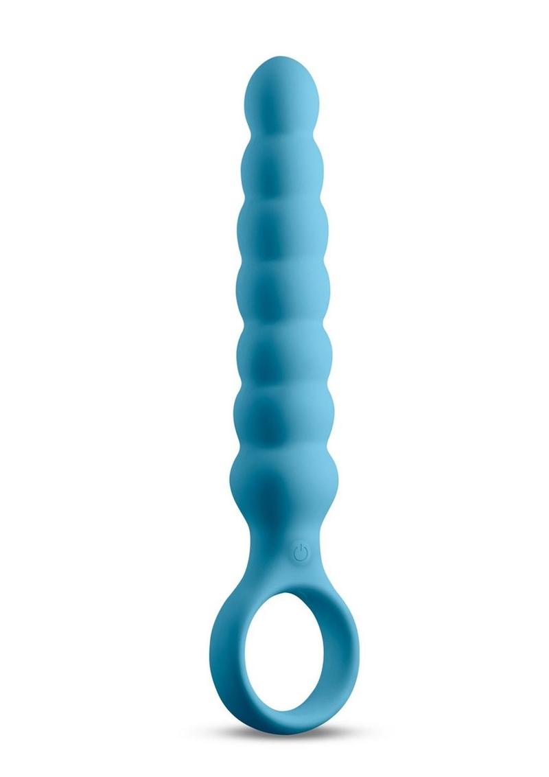 Desire Lucent Rechargeable Silicone Flexible Wand - Blue