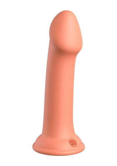 Dillio Platinum Big Hero Silicone Dildo - Orange - 6in