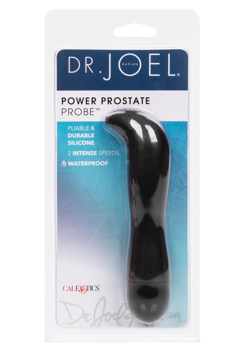 Dr. Joel Kaplan Power Prostate Silicone Probe Vibrating - Black