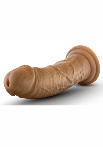 Dr. Skin Dildo with Suction Cup - Caramel - 8in