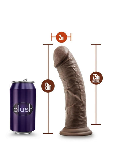 Dr. Skin Plus Thick Posable Dildo with Suction Cup