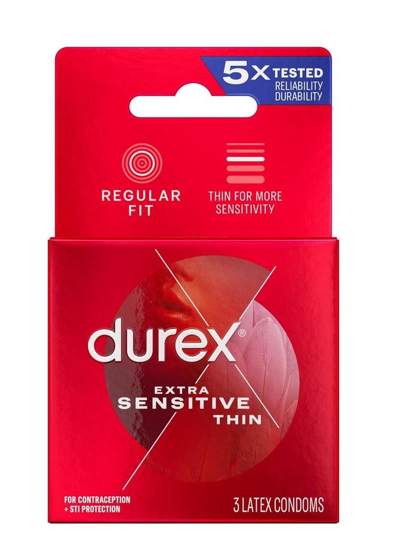 Durex Extra Sensitive Condoms - 3-Pack