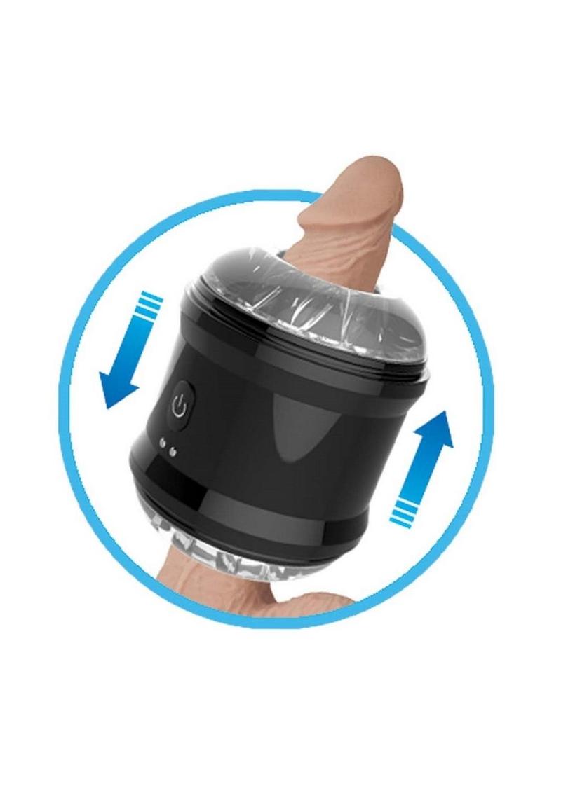 Dynamo Rechargeable Dual End Vibrating Masturbator Cup