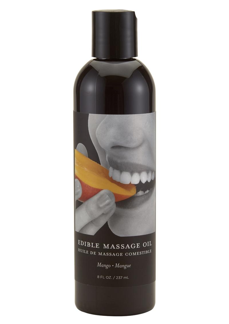 Earthly Body Edible Massage Oil Mango - 8oz