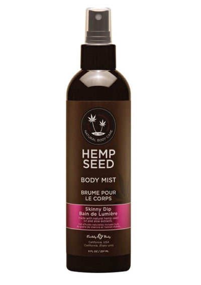 Earthly Body Hemp Seed Body Mist Spray Skinny Dip - 8oz