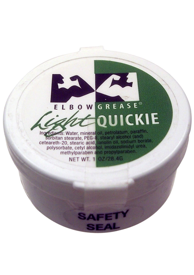 Elbow Grease Light Quickie Cream Lubricant - 1 Ounce