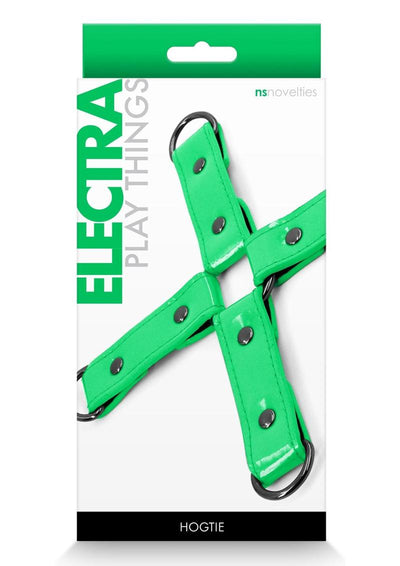 Electra Play Things Pu Leather Hog Tie - Green