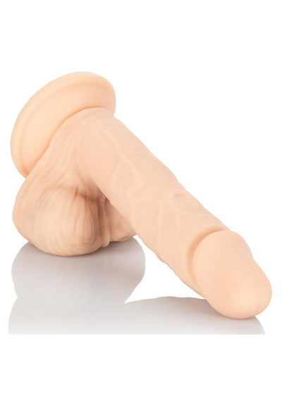 Emperor Ballsy Lifelike Dildo with Balls - Ivory/Vanilla - 6in