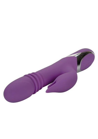 Enchanted Kisser Rechargeable Silicone Thrusting Rabbit Vibrator