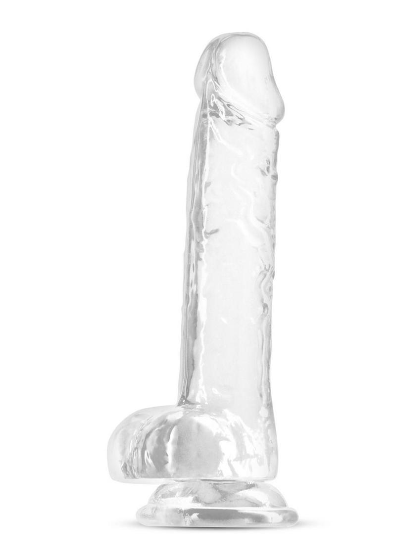 Fantasia Ballsy Dildo - Clear - 6.5in