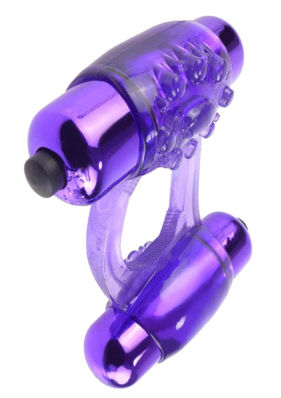 Fantasy C-Ringz Duo-Vibrating Super Cock Ring with Bullet