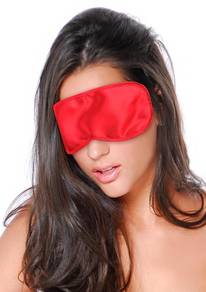 Fetish Fantasy Satin Love Mask - Red