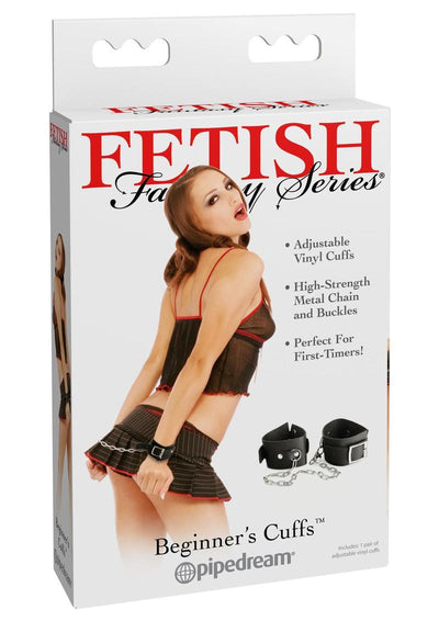 Fetish Fantasy Series Beginner's Cuffs - Black