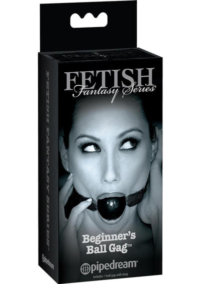 Fetish Fantasy Series Limited Edition Beginner's Ball Gag - Black