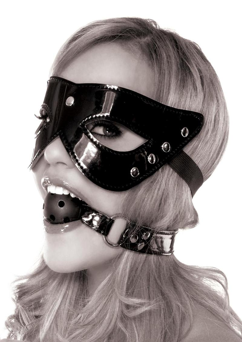 Fetish Fantasy Series Limited Edition Masquerade Mask and Ball Gag