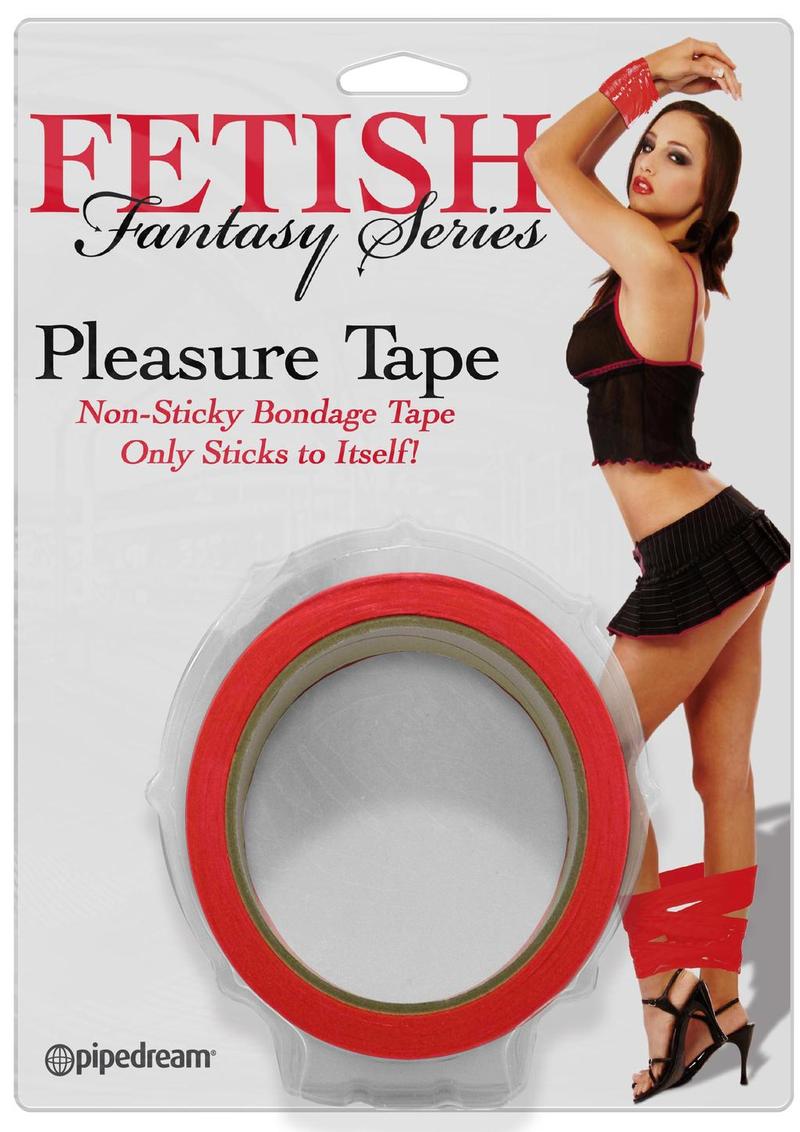 Fetish Fantasy Series Pleasure Tape - Red