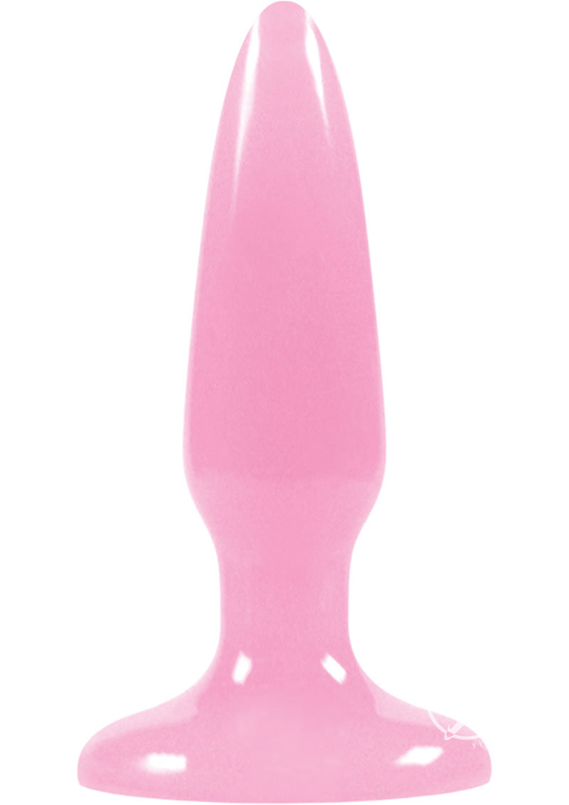 Firefly Pleasure Plug Butt Plug - Glow In The Dark/Pink