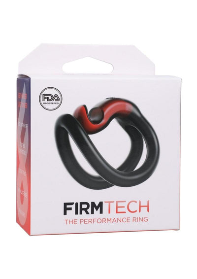 Firmtech Performing C-Ring - Red/Smoke