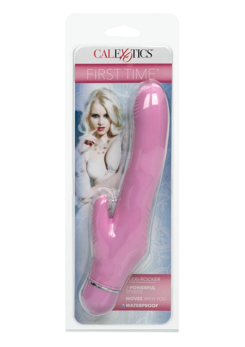 First Time Flexi Rocker Vibrator - Pink