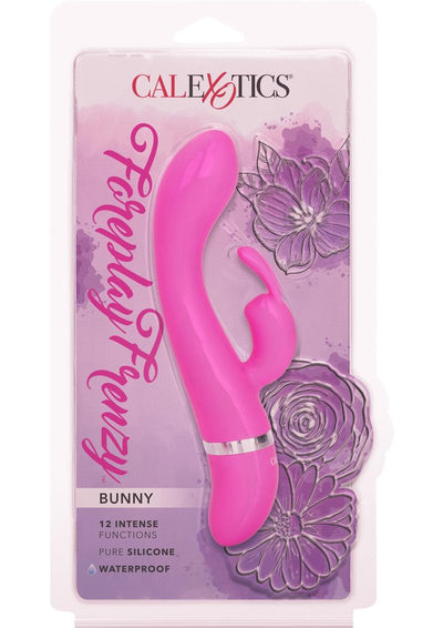 Foreplay Frenzy Bunny Silicone Rabbit Vibrator - Pink