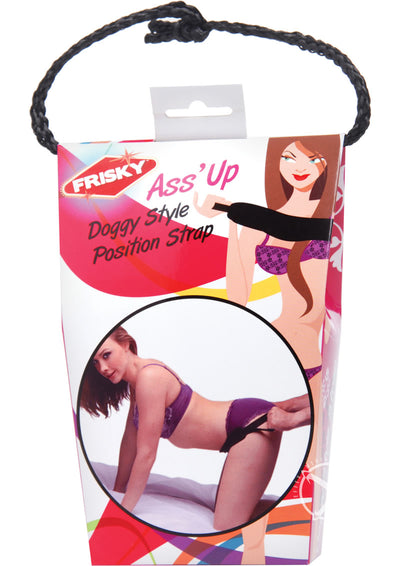 Frisky Ass Up Doggie Style Position Strap - Black