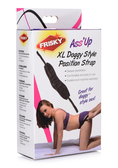 Frisky Doggy Style Position Strap - Black - XLarge