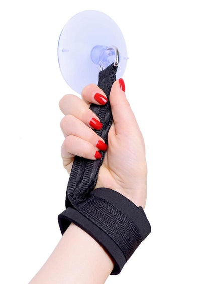 Frisky Hands Up! Suction Cup Cuffs