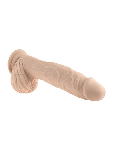 Full Monty Silicone Rechargeable Realistic Dildo with Remote