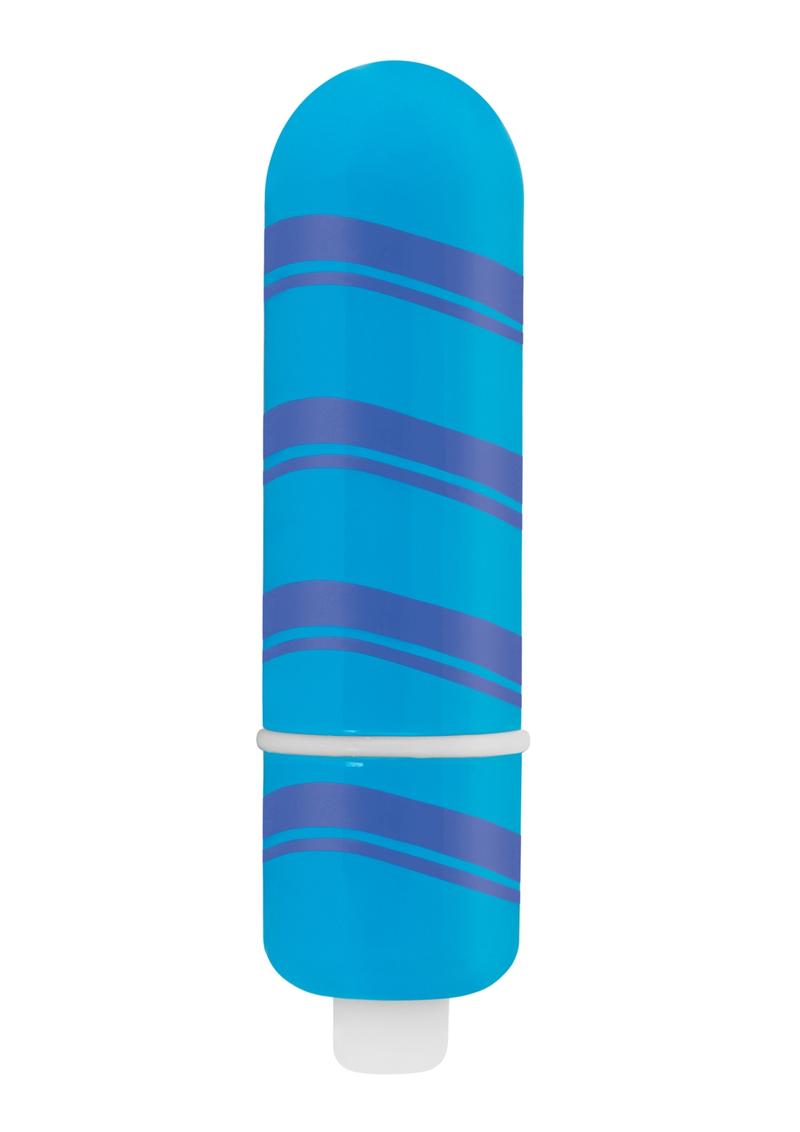 Fun Size Candy Stick Bullet - Blue/Multicolor - Small