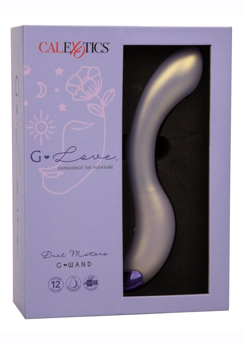 G-Love G-Wand Rechargeable Silicone Vibrator - Purple