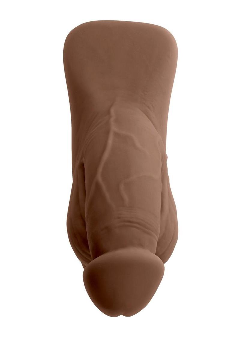 Gender X Tpe Packer Dildo - Chocolate - 4in