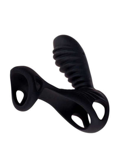 Gladiator F Rechargeable Silicone Couples Cock Ring