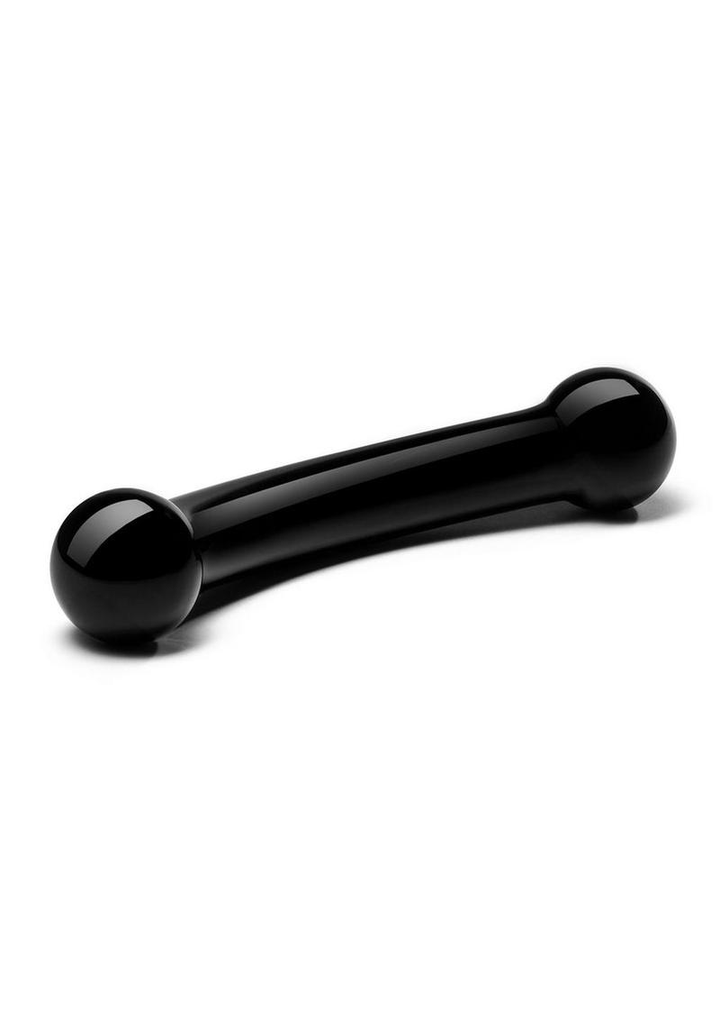 Glas Double Bull Black Dildo