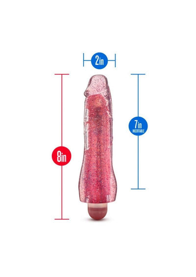 Glow Dicks Molly Glitter Vibrator