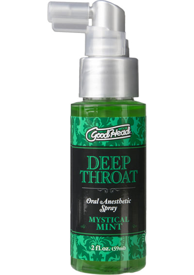 Goodhead Deep Throat Oral Anesthetic Spray Mystical Mint - 2oz