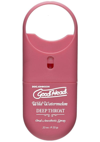 Goodhead Deep Throat To-Go Oral Anesthetic Spray Wild Watermelon