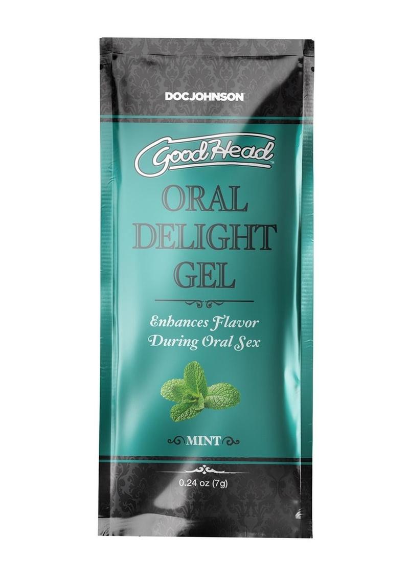 Goodhead Oral Delight Gel .24oz Bulk (48 Pieces) - Mint