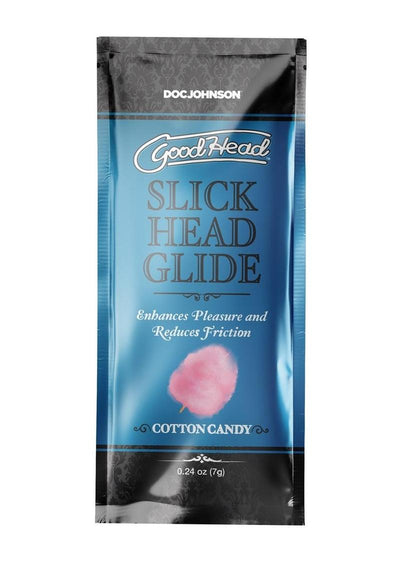 Goodhead Slick Head Glide .24oz Bulk (48 Pieces) - Cotton Candy