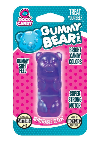 Gummy Bear Vibrator - Purple