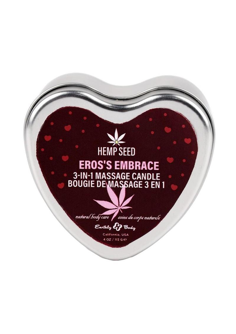 Hemp Seed 3-In-1 Valentines Day Candle Eros&