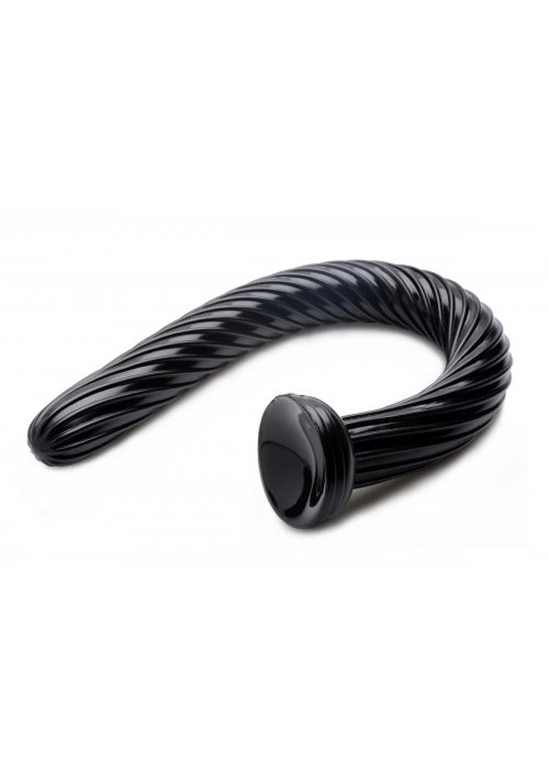 Hosed Spiral Hose 19in Long - Black